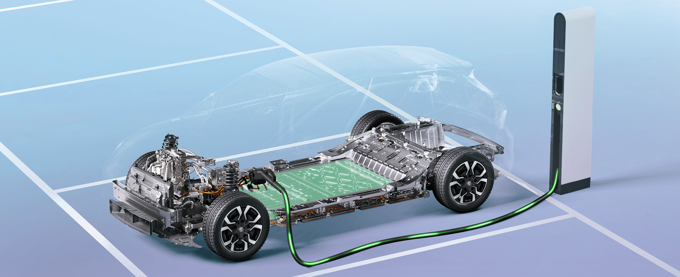 DC CHARGING รองรับกำลังไฟสูงสุด 88 kW